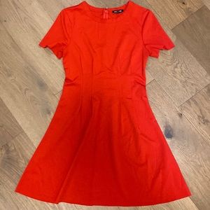 Express a-line pleated dress